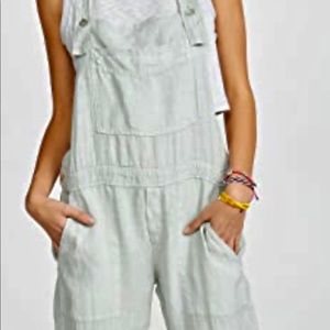 Bella Dahl overall in pale mint green (Lilly pad)